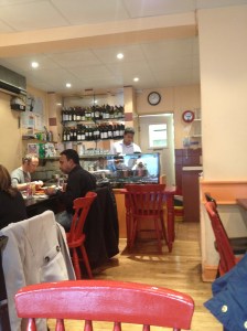 Inside Ravi Shankar Restaurant