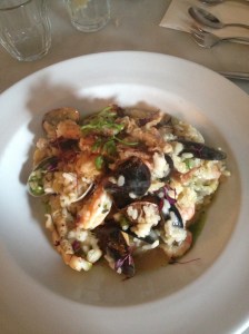 Squid & Shellfish Risotto 