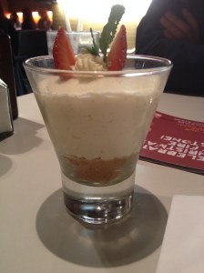 Vanilla and Lemon Cheesecake