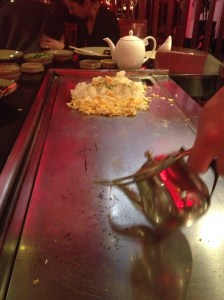 Benihana Rice Cooking