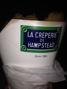 La Hampstead Crepe in Cone