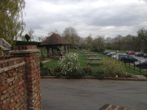 Seating Outside The Old Orchard