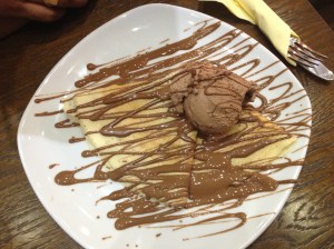 Crepe with Chocolate