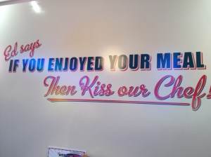 Ed's Easy Diner Quote