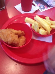 Kids Meal Chicken Tenders & Fries