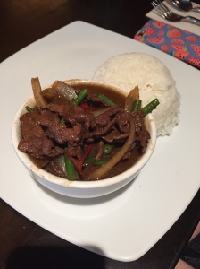 Stir-fried Chilli Beef with Sweet Basil