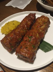 Gilafi Duck Seekh Kebab